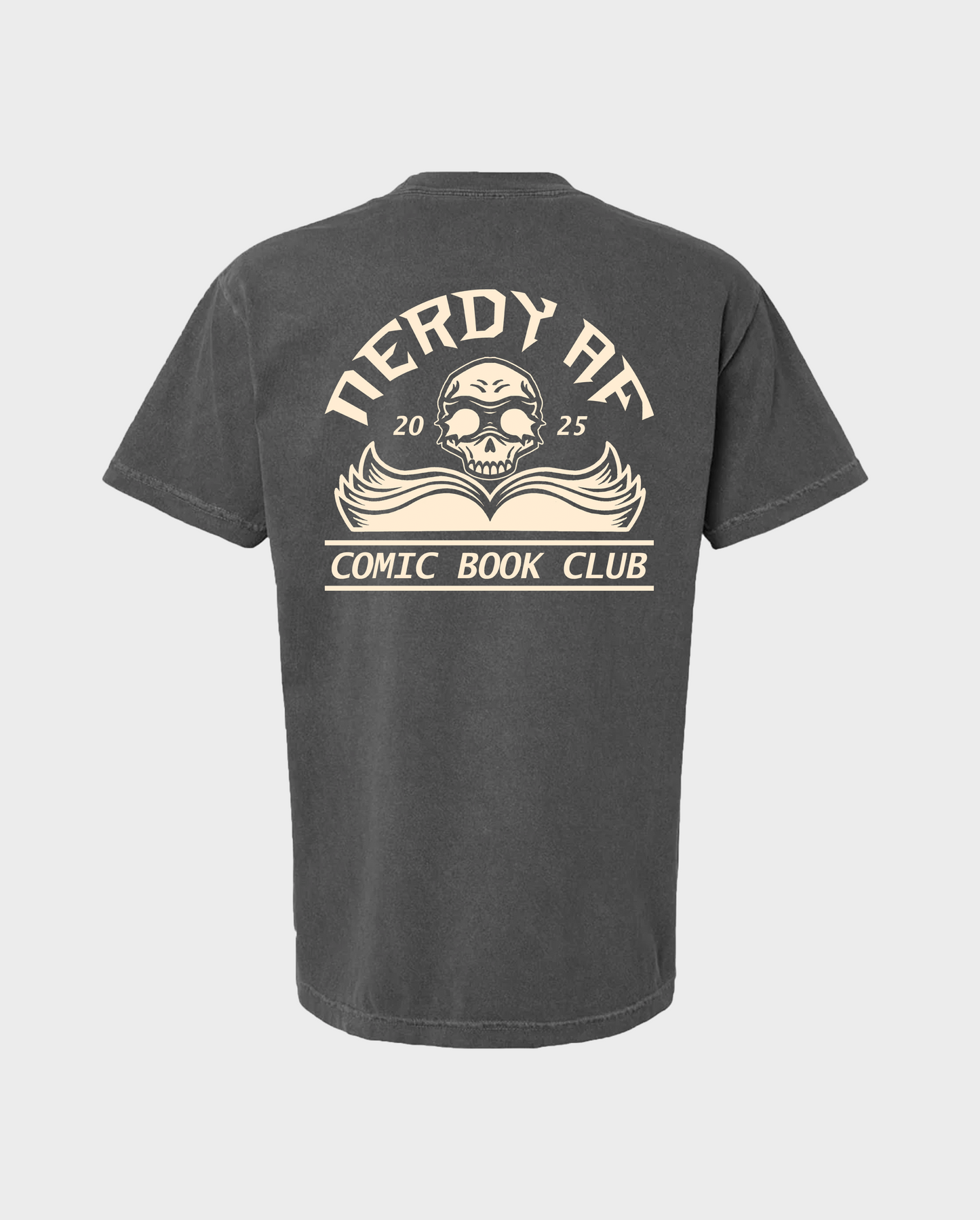 Nerdy AF Comic Book Club Tee