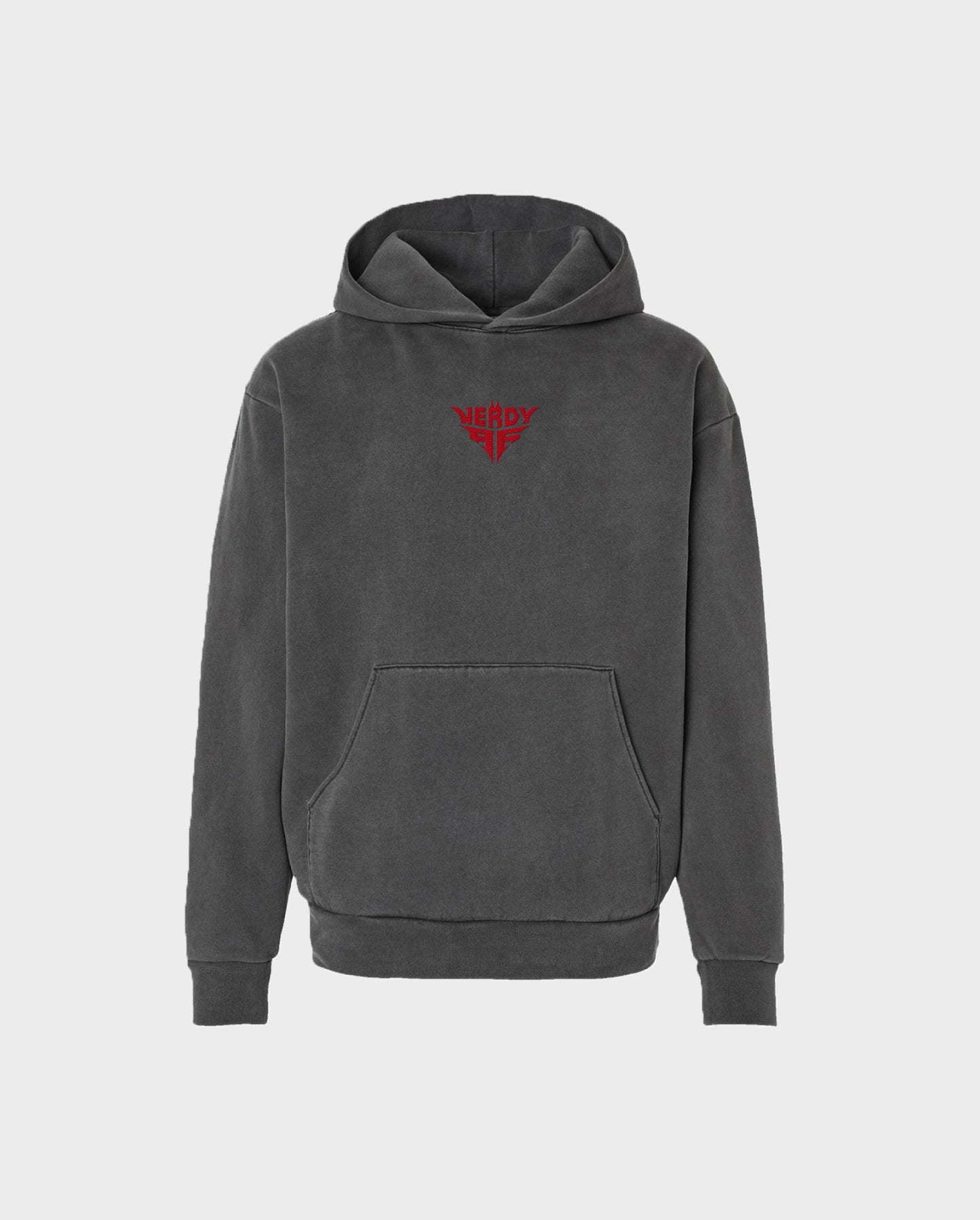 Nerdy AF Embroidered Bat Hoodie