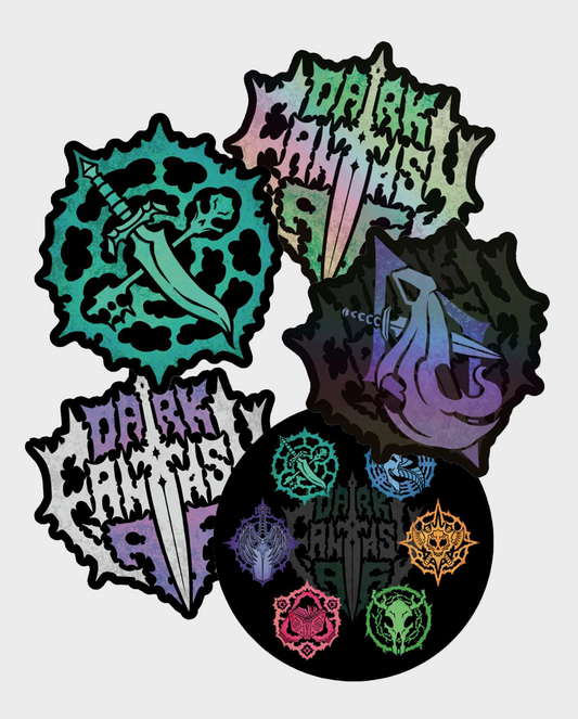 Dark Fantasy AF Sticker Pack - SHIPS FREE!